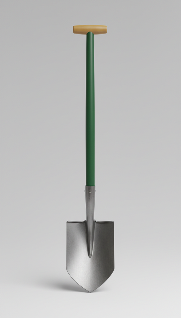 Steel Digging Spade With Reinforced Shaft