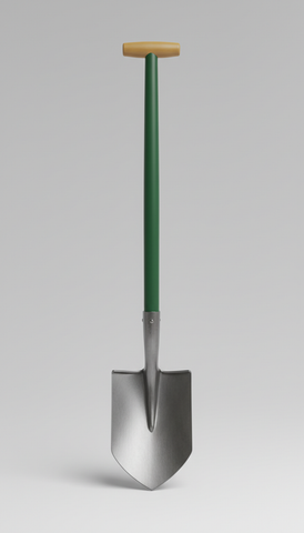 Steel Digging Spade With Reinforced Shaft