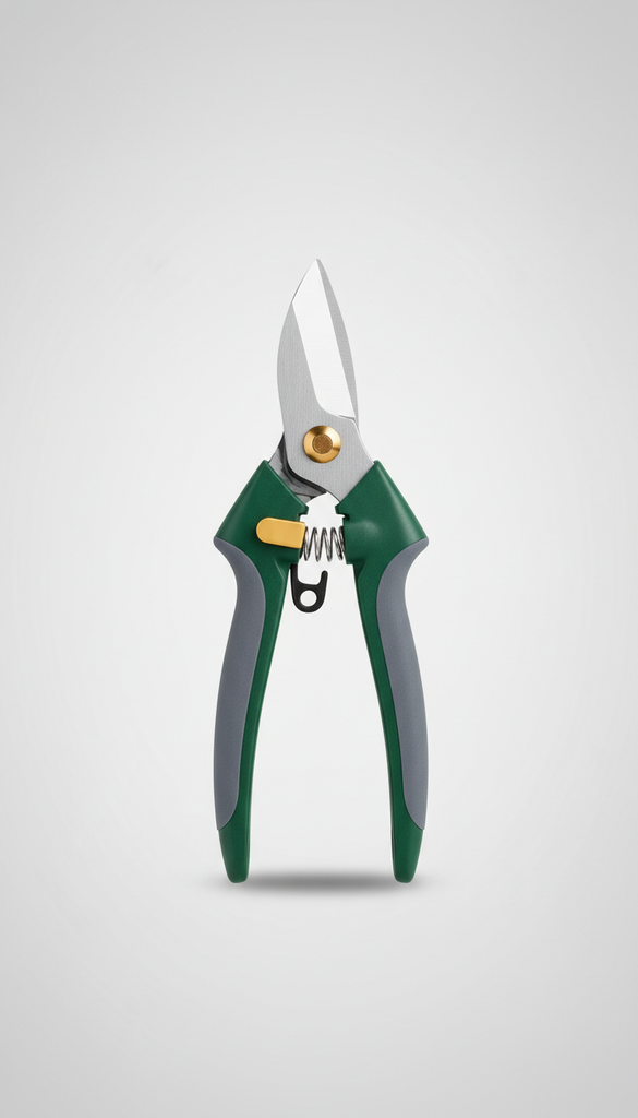 Precision Blade Hand Pruner With Locking Mechanism