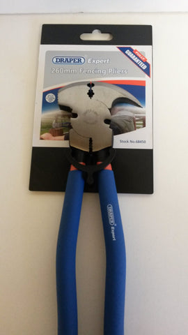 Draper expert fencing pliers 260mm
