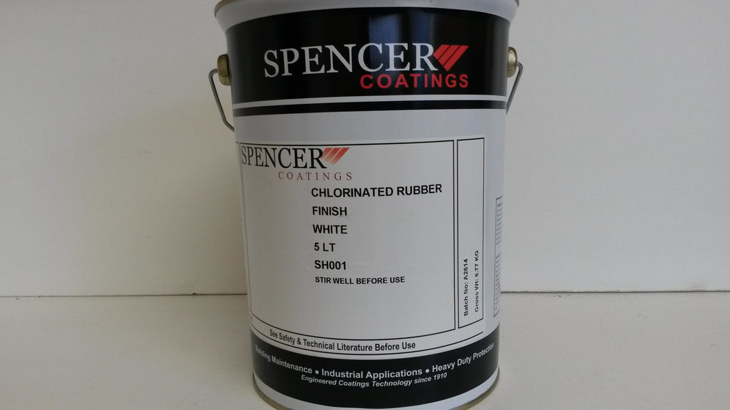 Milking parlour paint chlorinated rubber