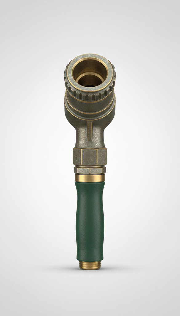 Industrial Brass Hose Nozzle With Adjustable Flow