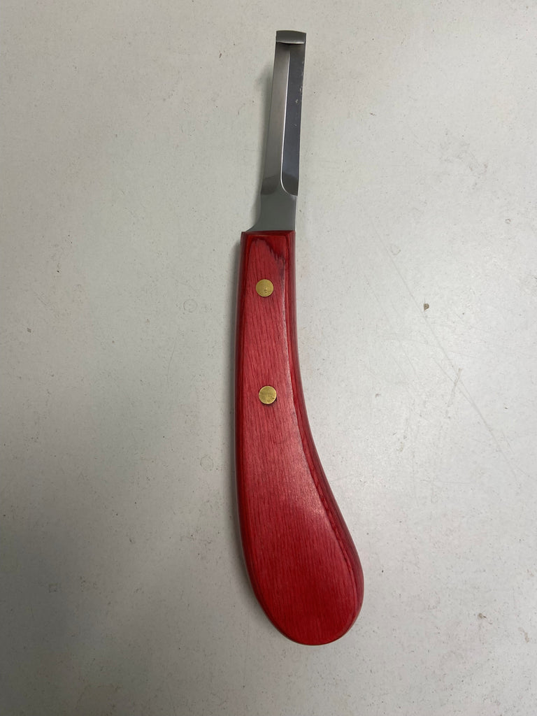 Hoof knife double edge