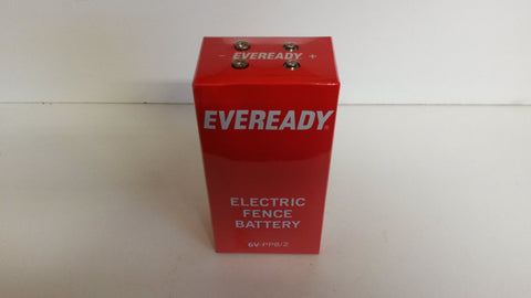 Eveready electric fencer battery 6 v