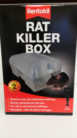 Rentokill rat killer box