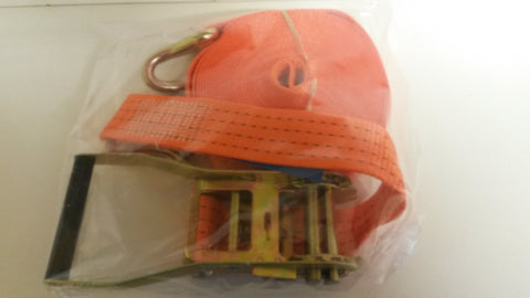 Ratchet lorry strap orange 10 metre