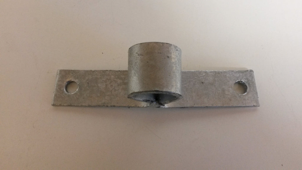 Gate hanger bolt on