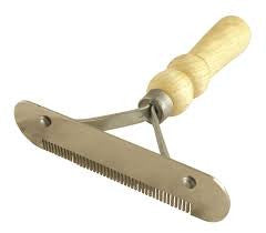 Curry comb single sided
